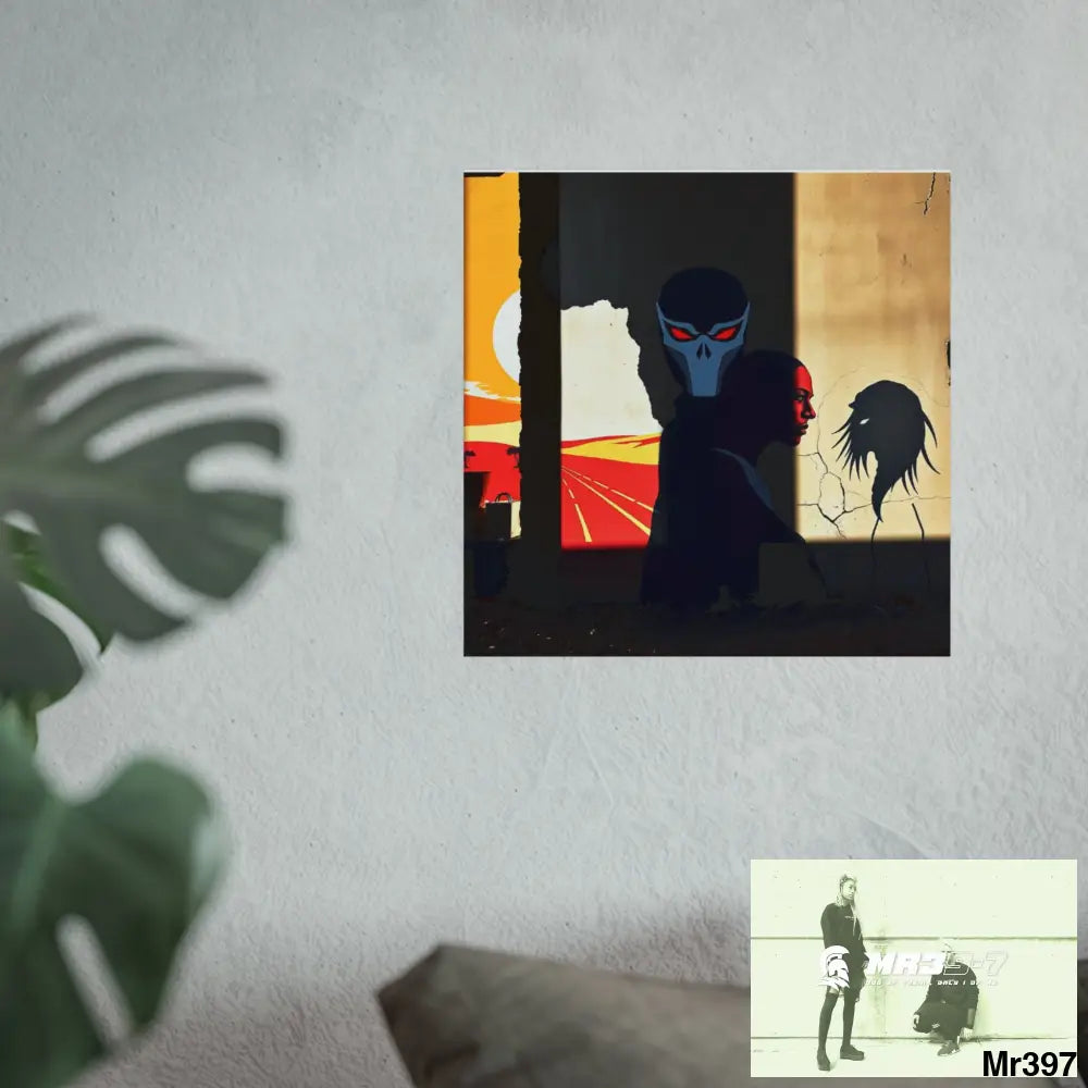 Kenya 2015 no 7 Banksy inspired Fine Art Posters Poster