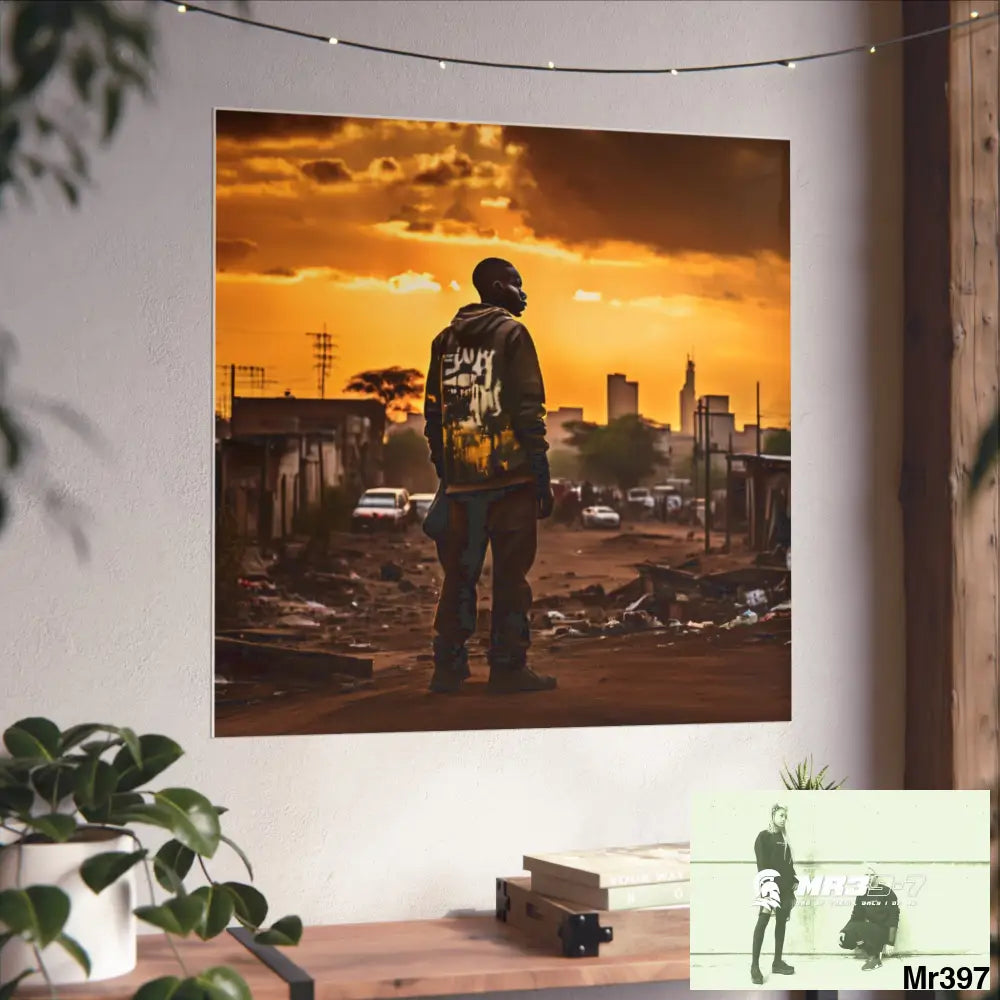 Kenya 2015 no 9 Banksy inspired Fine Art Posters Poster