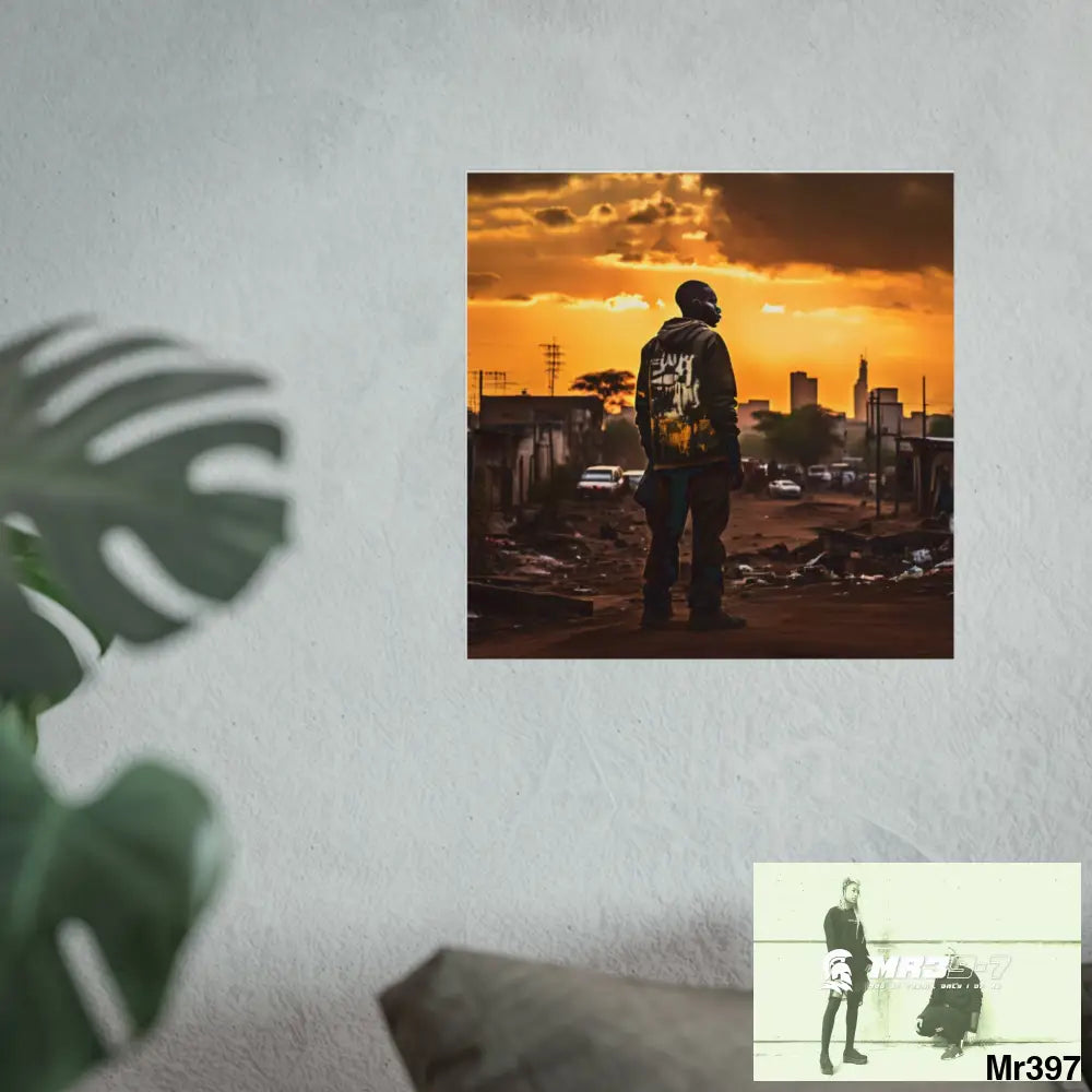 Kenya 2015 no 9 Banksy inspired Fine Art Posters Poster