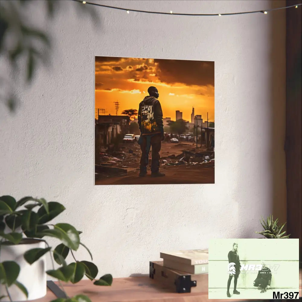 Kenya 2015 no 9 Banksy inspired Fine Art Posters Poster