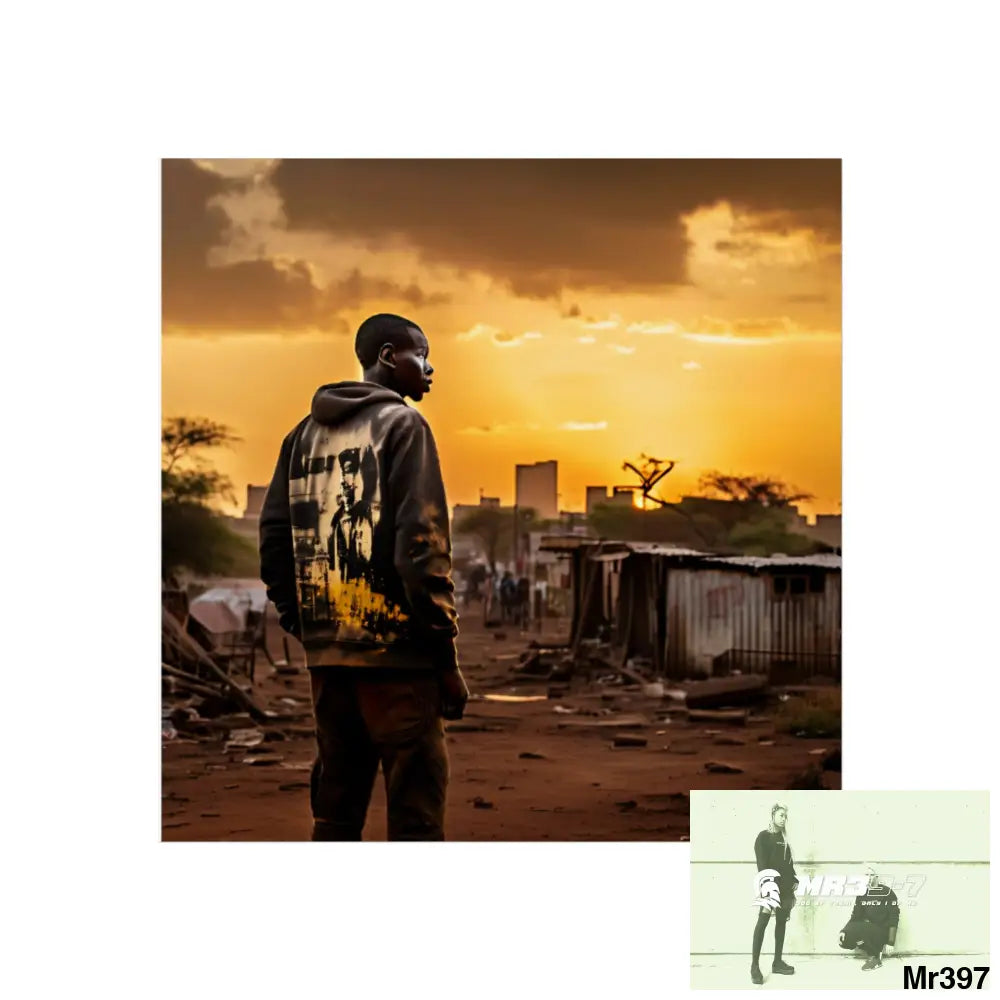 Kenya 2015 no11 Banksy inspired Fine Art Posters 24″ x 24″ / Matte Poster