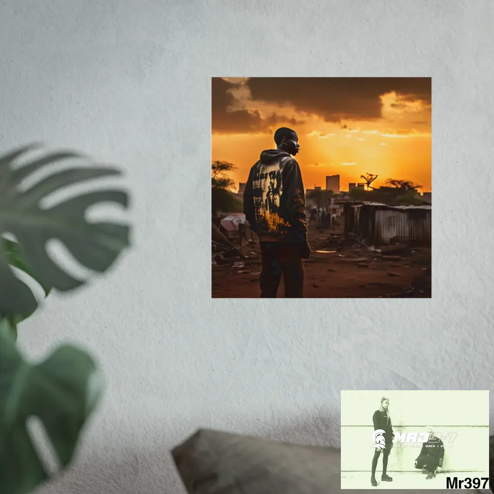 Kenya 2015 no11 Banksy inspired Fine Art Posters Poster