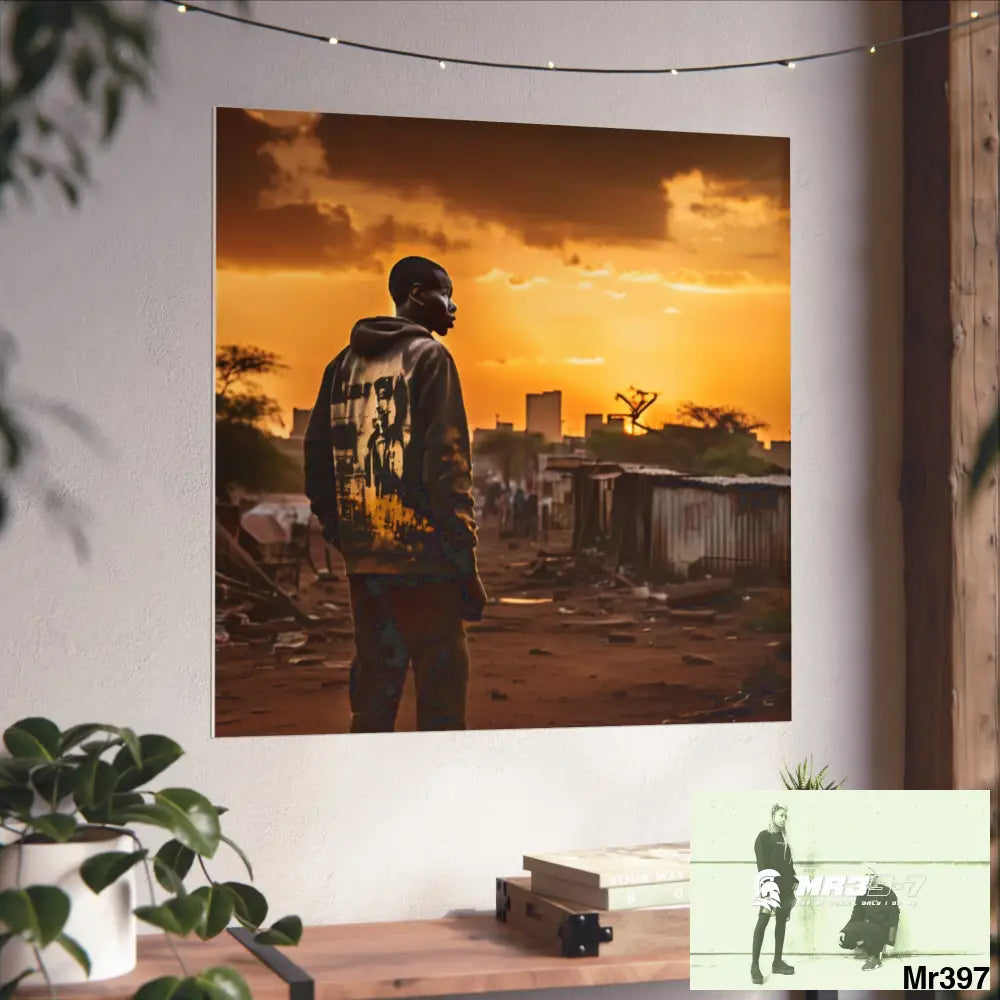 Kenya 2015 no11 Banksy inspired Fine Art Posters Poster