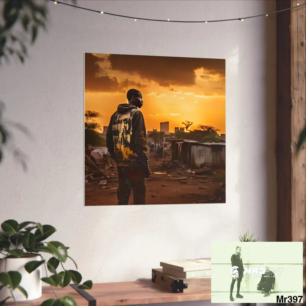 Kenya 2015 no11 Banksy inspired Fine Art Posters Poster