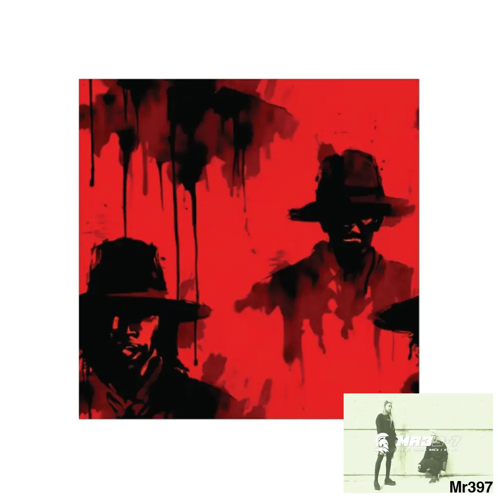 Kenya 2015 no2 Banksy style Fine Art Posters 16″ x 16″ / Matte Poster