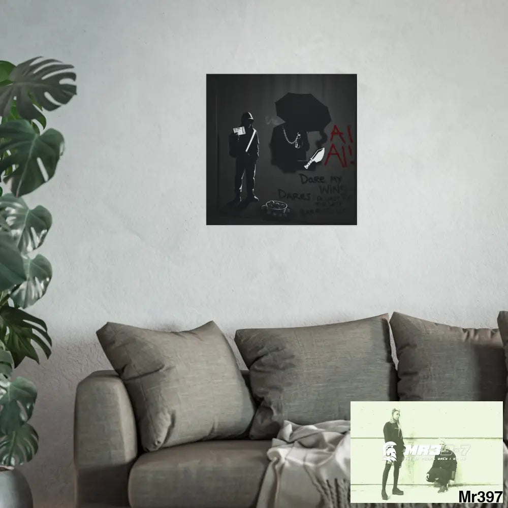 Kenya 2015 the last 12 days no 29 Banksy inspired Fine Art Posters Poster