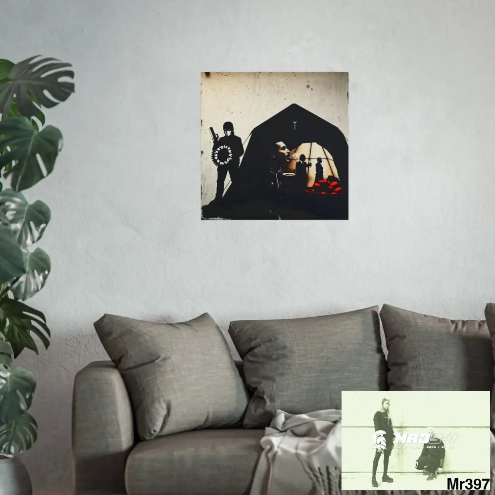 Kenya 2015 the last 12 days no 30 Banksy inspired Fine Art Posters Poster