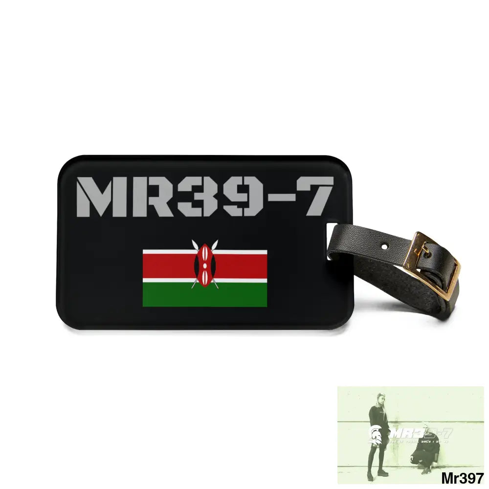 Kenya MR39-7Luggage Tag 2.4’’ × 4’’ Accessories