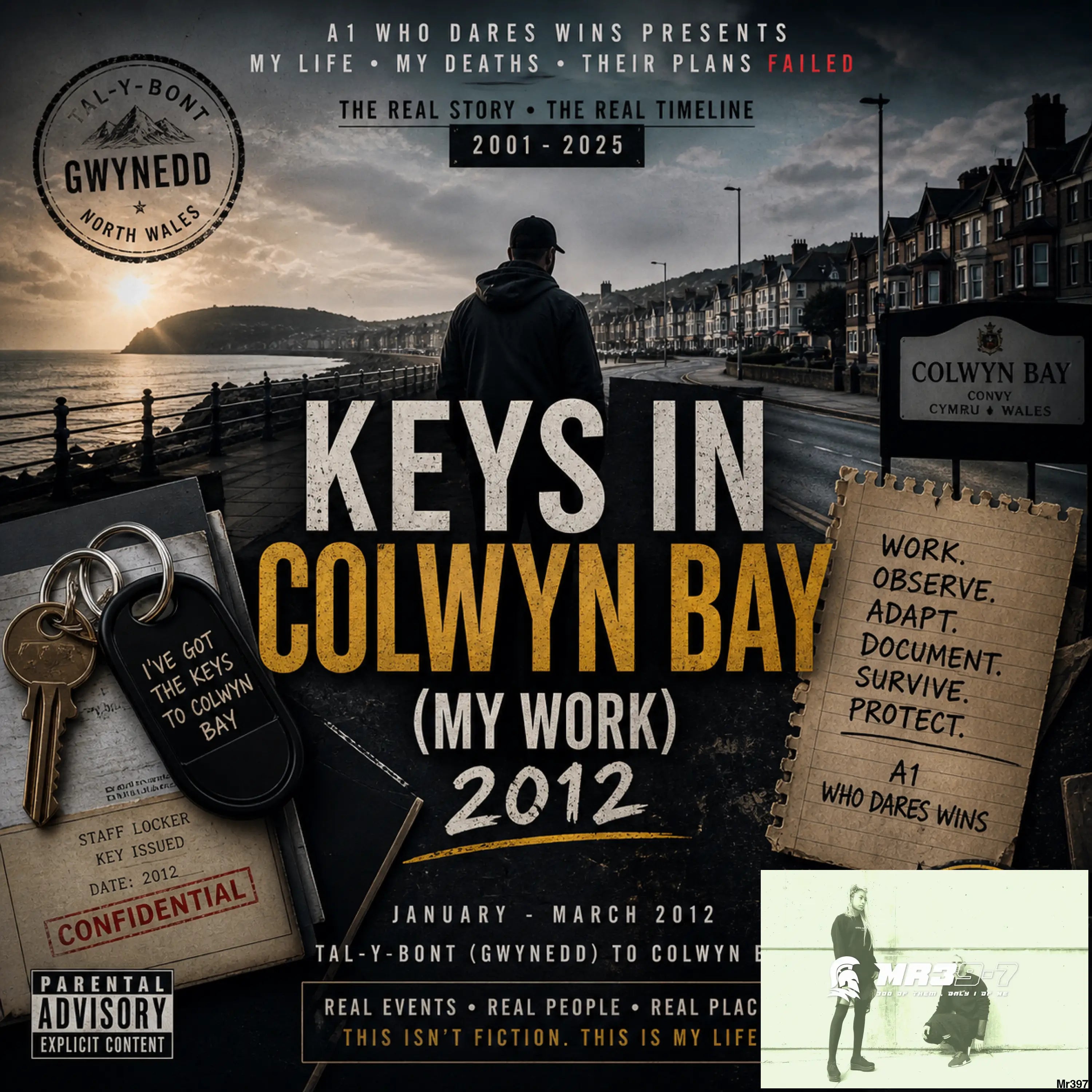Keys in Colwyn Bay 2012
