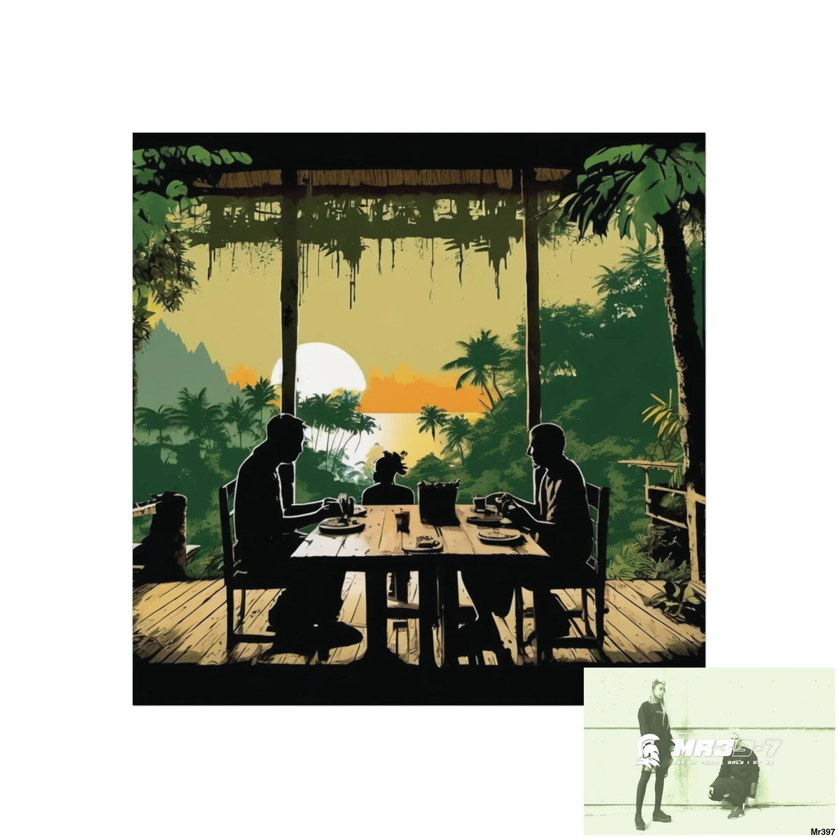 KOH SAMUI 2003, THE LAMAI MOUNTAIN MEETING V Tier 0++ | Threshold Entry Recognition - 16″ x 16″ / Matte - Poster