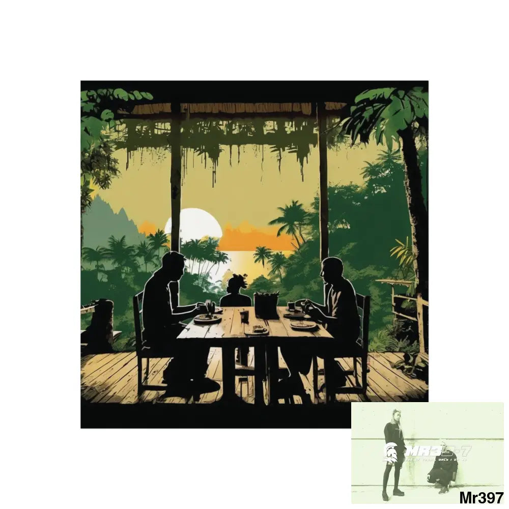 KOH SAMUI 2003, THE LAMAI MOUNTAIN MEETING V Tier 0++ | Threshold Entry Recognition - 16″ x 16″ / Matte - Poster