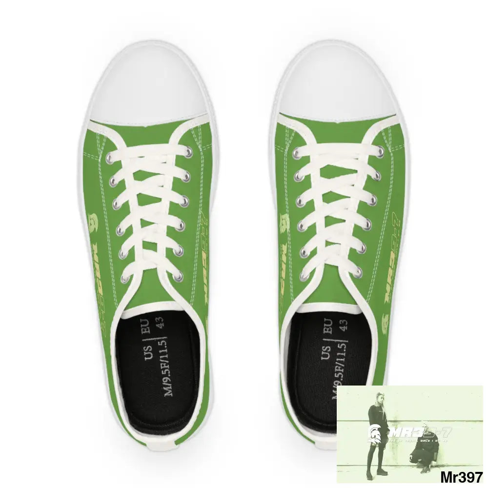 Light Green MR39S Men’s Low Top Sneakers Shoes