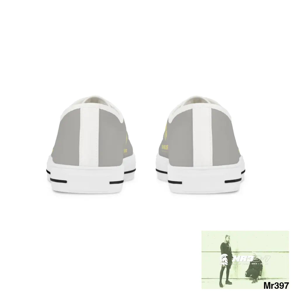 Light Grey White A1-Vigilante Men’s Low Top Sneakers Shoes