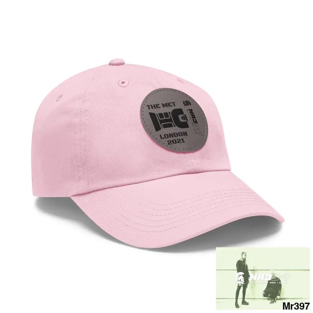 London 2021 The Met taser Mr39 Dad Hat with Leather Patch (Round) Hats