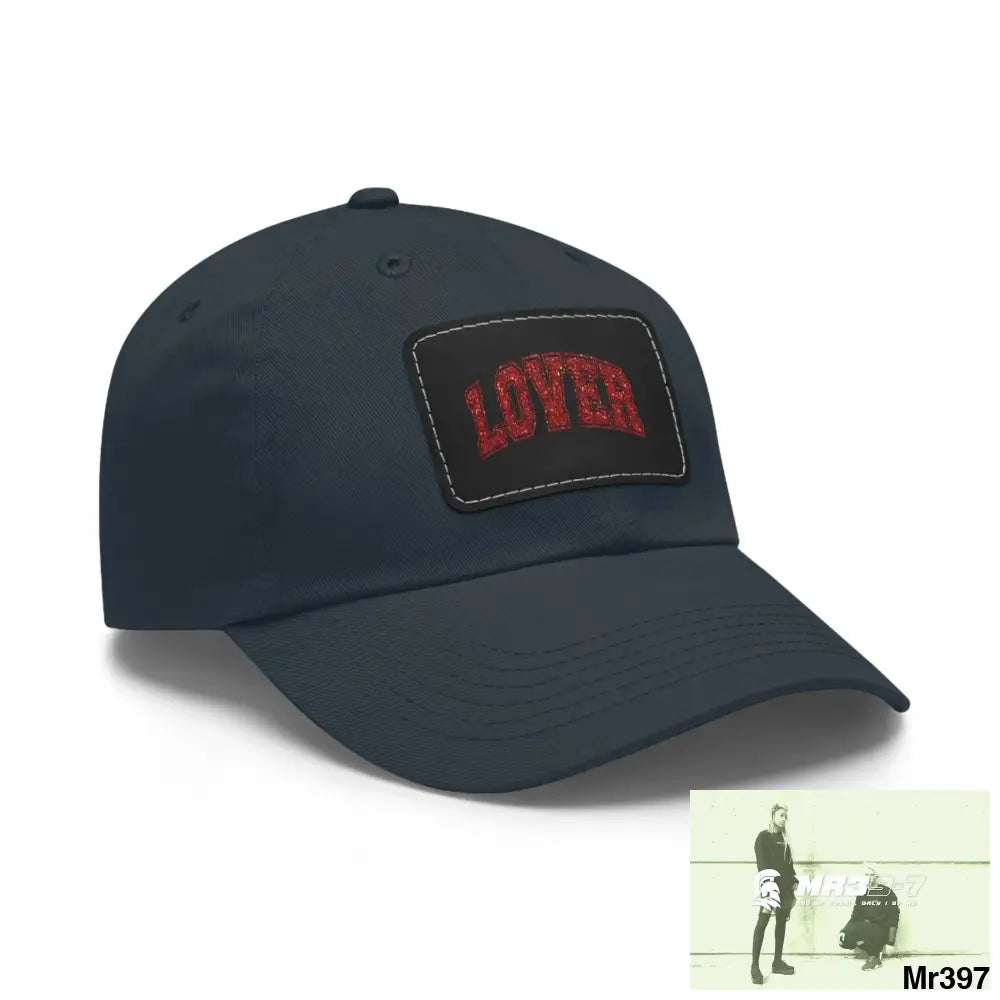 Lover Dad Hat with Leather Patch (Rectangle) Hats