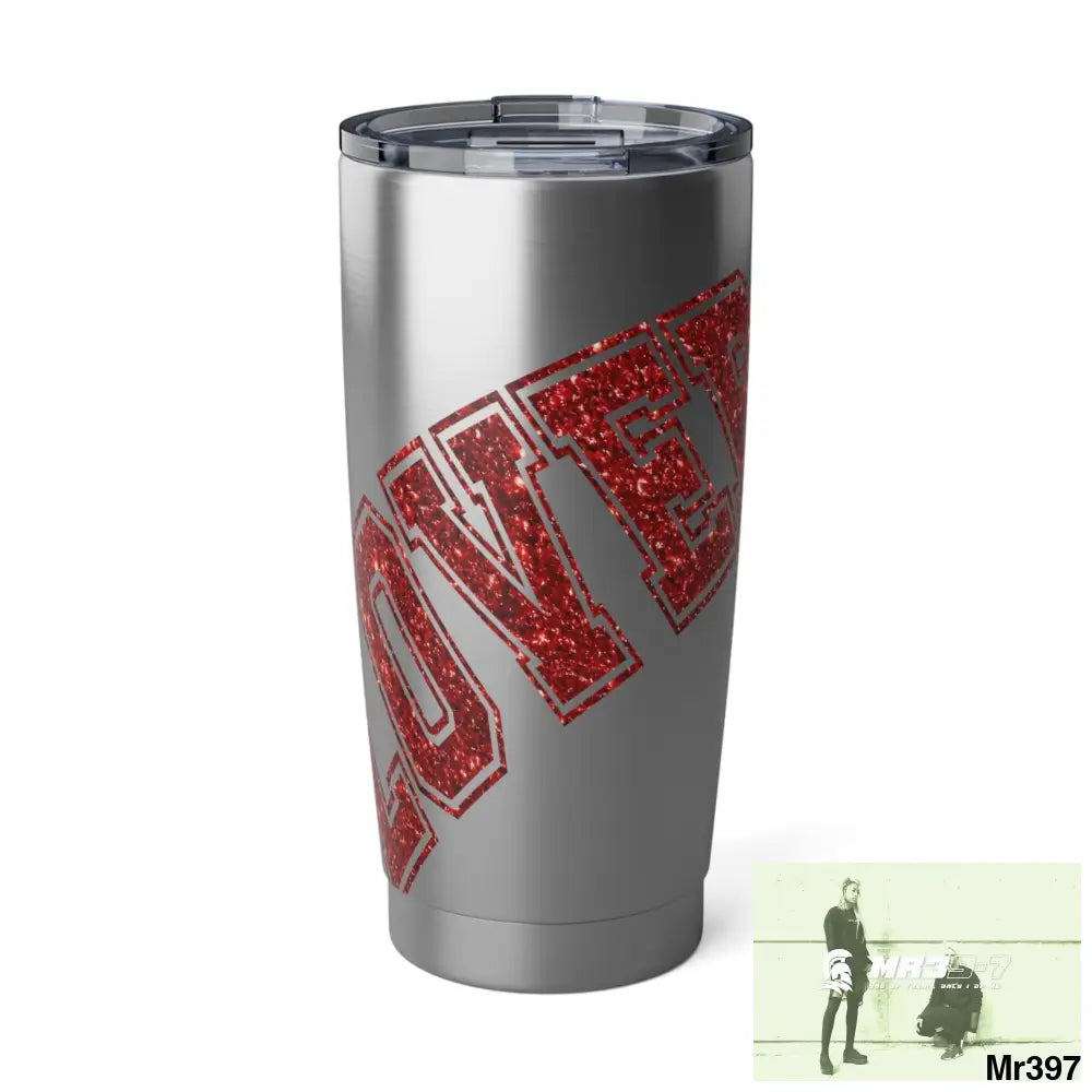 Lover in Glitter Vagabond 20oz Tumbler 20oz / Silver Mug