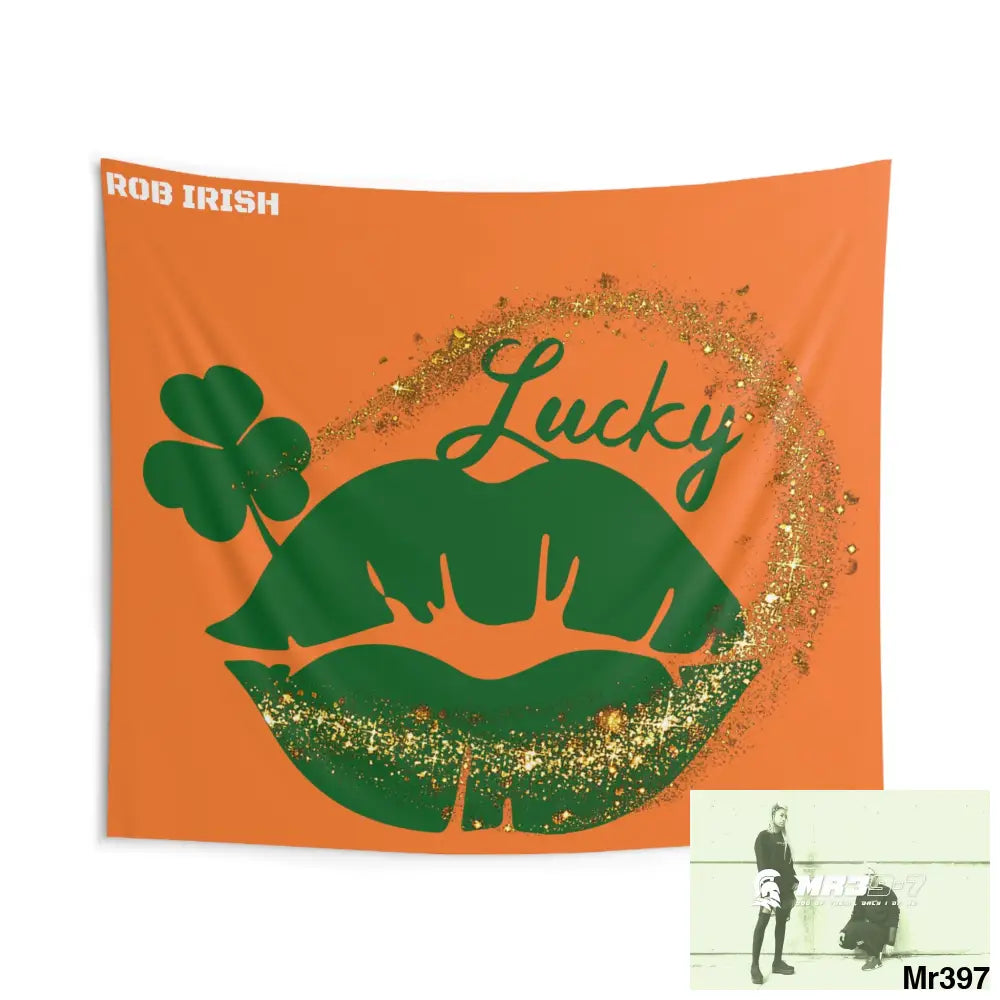 Luck of Ireland -Rob Irish Indoor Wall Tapestries 104’’ × 88’’ Home Decor