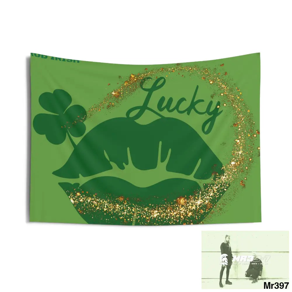 Luck of Ireland -Rob Irish Indoor Wall Tapestries 36’’ × 26’’ Home Decor