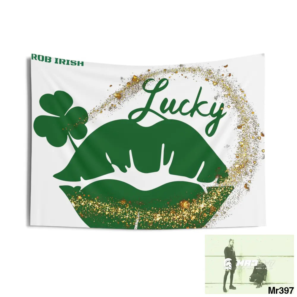 Luck of Ireland -Rob Irish Indoor Wall Tapestries 36’’ × 26’’ Home Decor