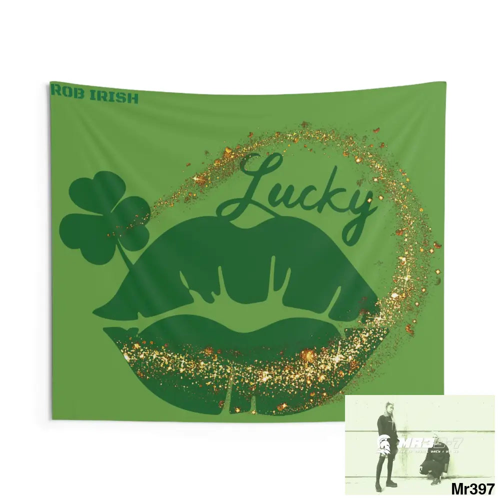 Luck of Ireland -Rob Irish Indoor Wall Tapestries 60’’ × 50’’ Home Decor