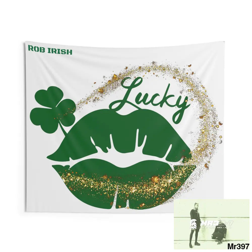 Luck of Ireland -Rob Irish Indoor Wall Tapestries 60’’ × 50’’ Home Decor