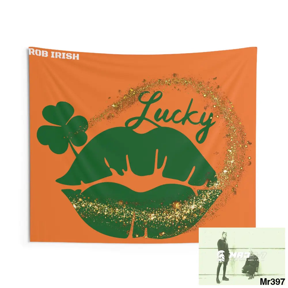 Luck of Ireland -Rob Irish Indoor Wall Tapestries 60’’ × 50’’ Home Decor