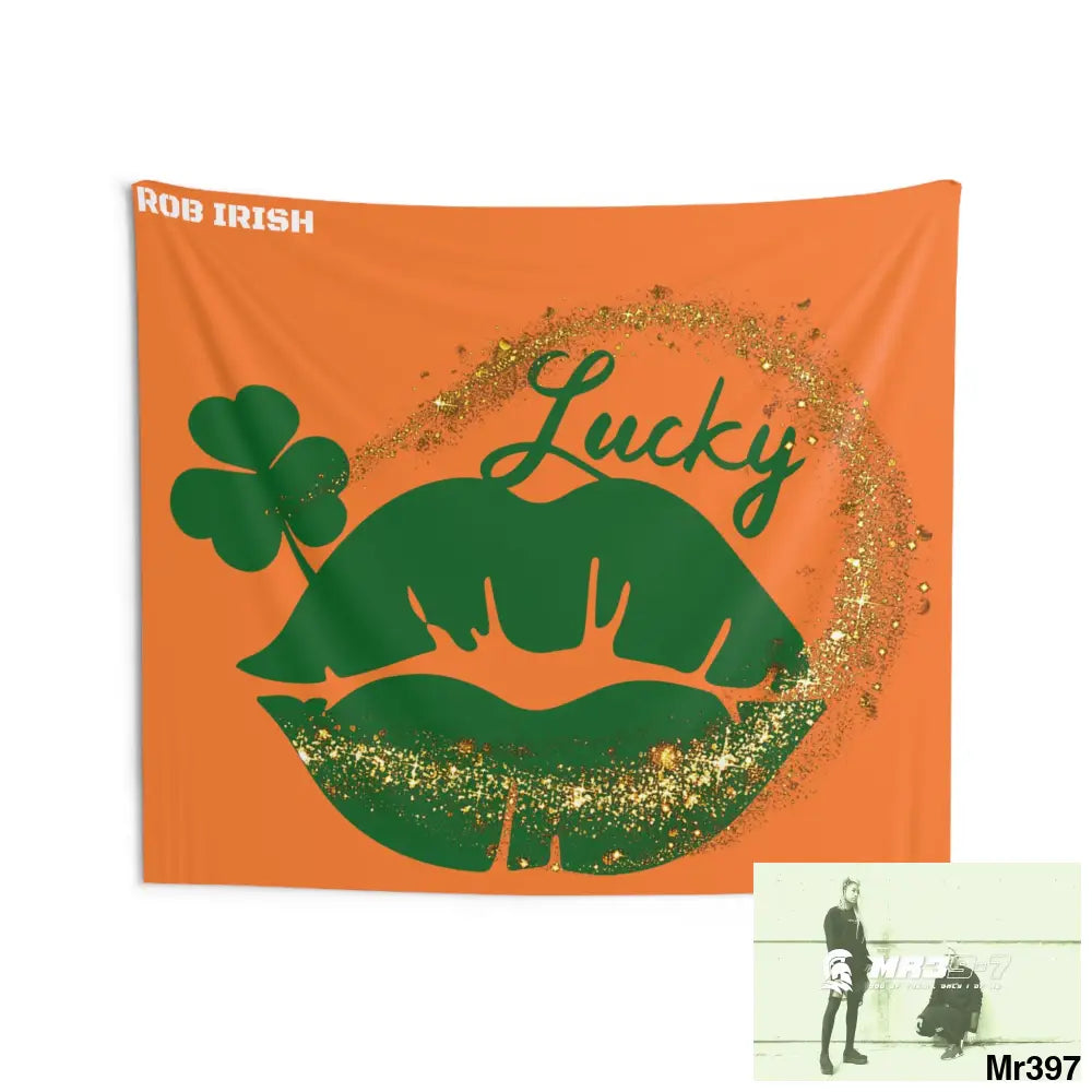 Luck of Ireland -Rob Irish Indoor Wall Tapestries 80’’ × 68’’ Home Decor