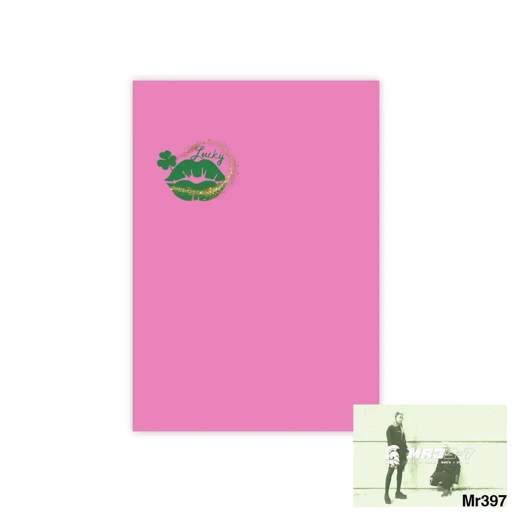 Luck of Ireland - Rob Irish Post-it® Note Pads 4’’ x 6’’ / White Paper products