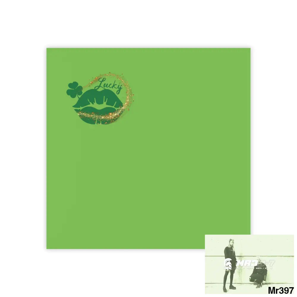 Luck of Ireland - Rob Irish Post-it® Note Pads 4’’ x 4’’ / White Paper products