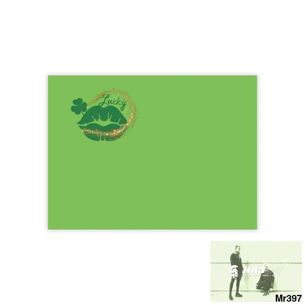 Luck of Ireland - Rob Irish Post-it® Note Pads 8’’ x 6’’ / White Paper products