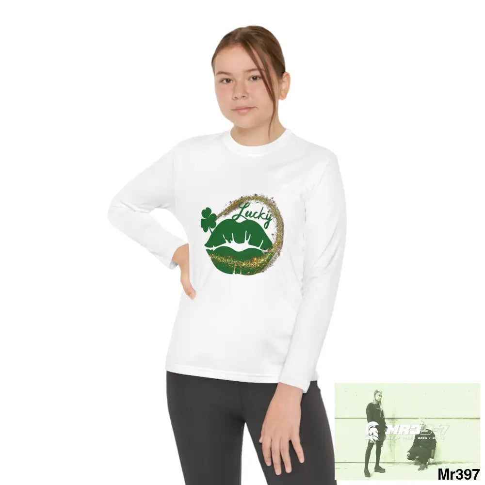 Luck of the Irish Rob Irish Kenya 2015 5 Countries Just Say No To County Lines Youth Long Sleeve Competitor Tee Kids