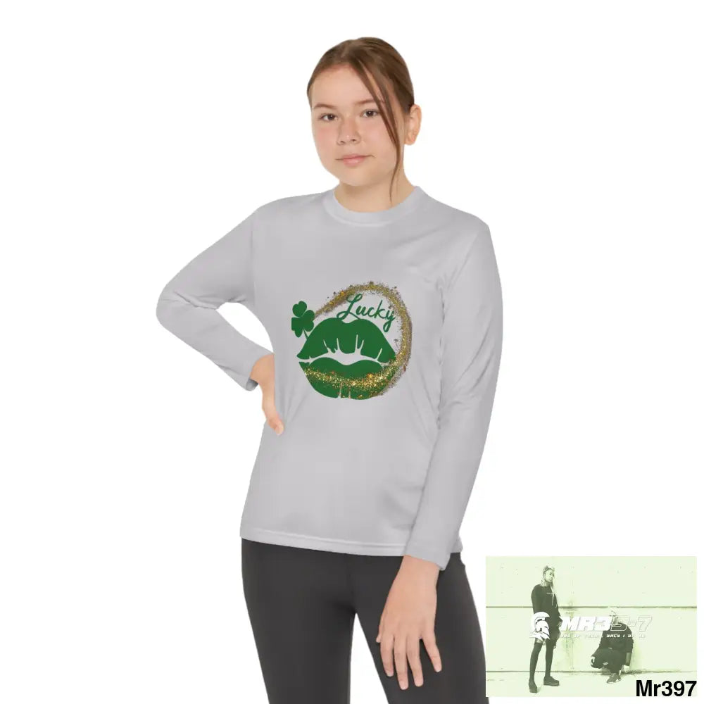 Luck of the Irish Rob Irish Kenya 2015 5 Countries Just Say No To County Lines Youth Long Sleeve Competitor Tee Kids