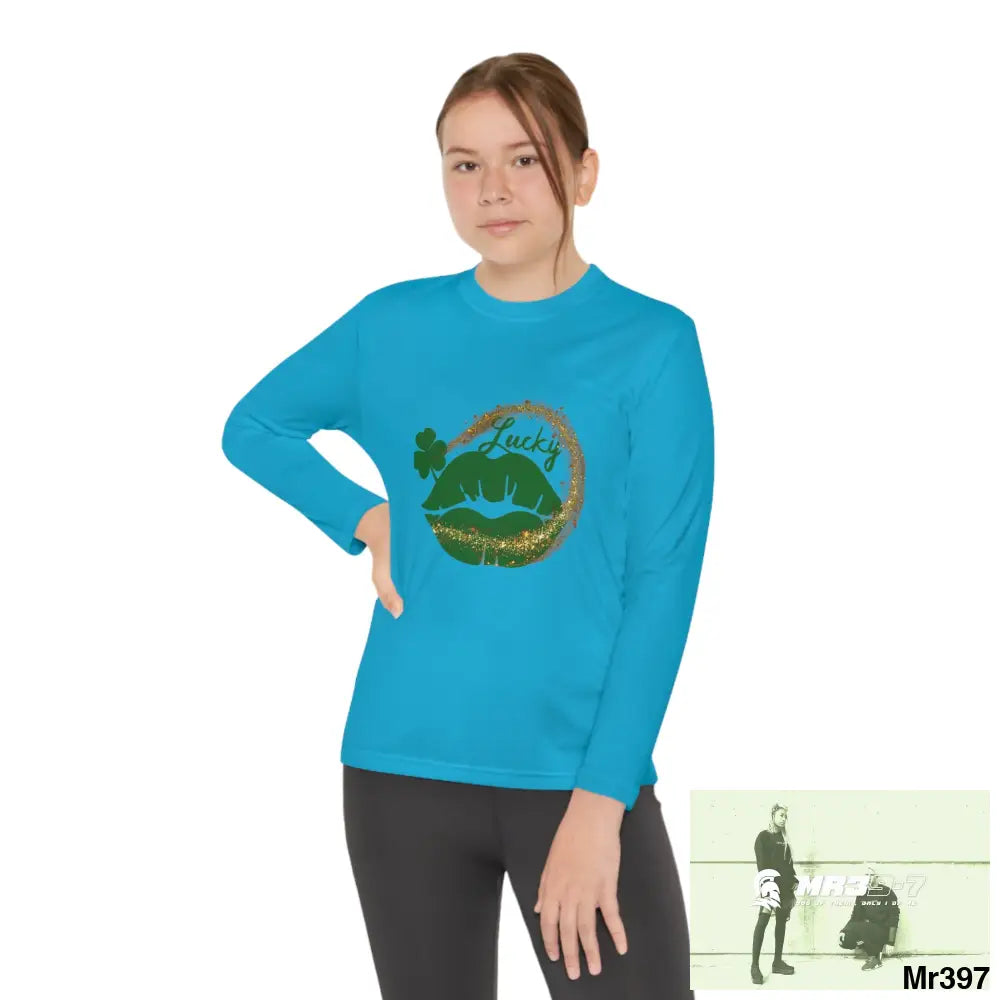 Luck of the Irish Rob Irish Kenya 2015 5 Countries Just Say No To County Lines Youth Long Sleeve Competitor Tee Kids