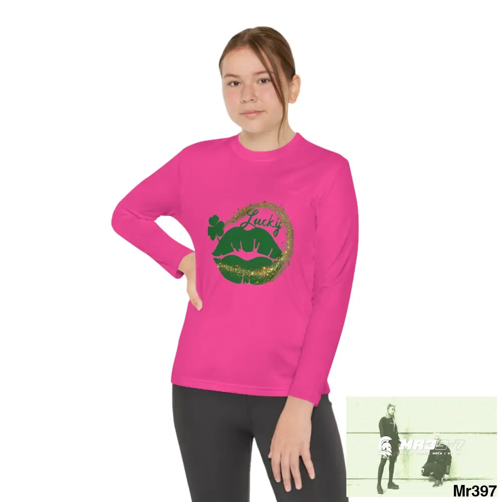 Luck of the Irish Rob Irish Kenya 2015 5 Countries Just Say No To County Lines Youth Long Sleeve Competitor Tee Kids