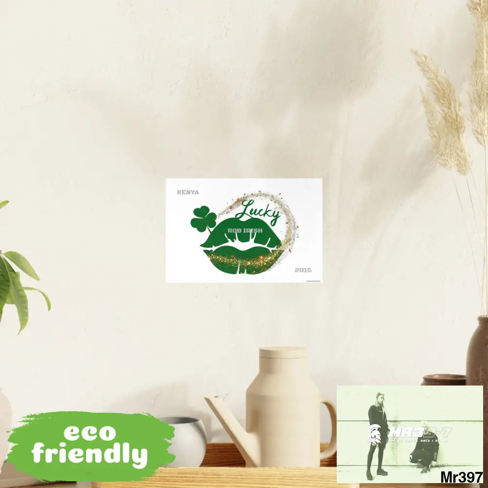 Luck of the Irish - Rob Irish Kenya 2015 Photo Art Paper Posters 12’’ x 8’’ (Horizontal) / Satin Poster