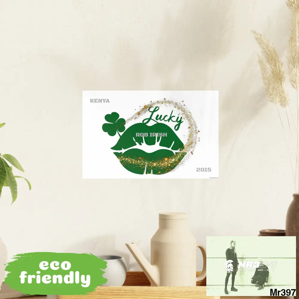 Luck of the Irish - Rob Irish Kenya 2015 Photo Art Paper Posters 17″ x 11″ (Horizontal) / Satin Poster