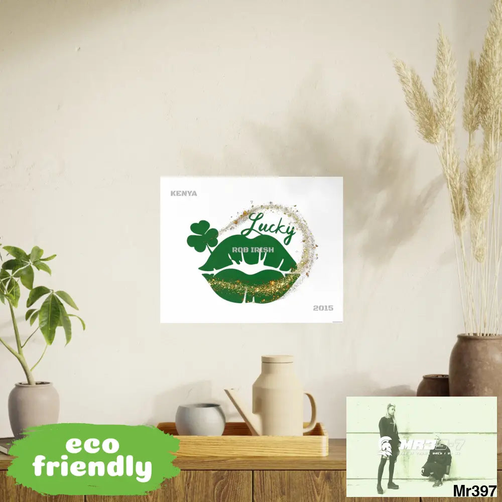 Luck of the Irish - Rob Irish Kenya 2015 Photo Art Paper Posters 20″ x 16″ (Horizontal) / Satin Poster