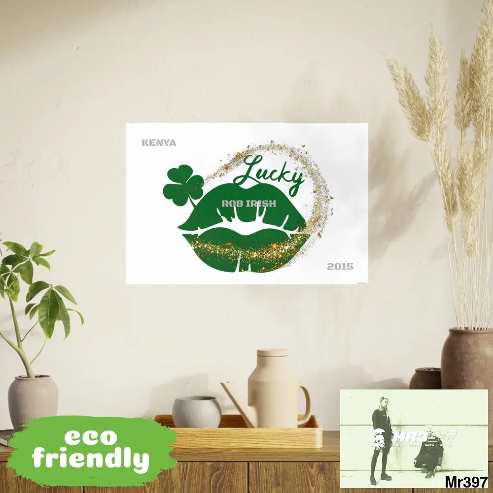 Luck of the Irish - Rob Irish Kenya 2015 Photo Art Paper Posters 27’’ x 18’’ (Horizontal) / Satin Poster