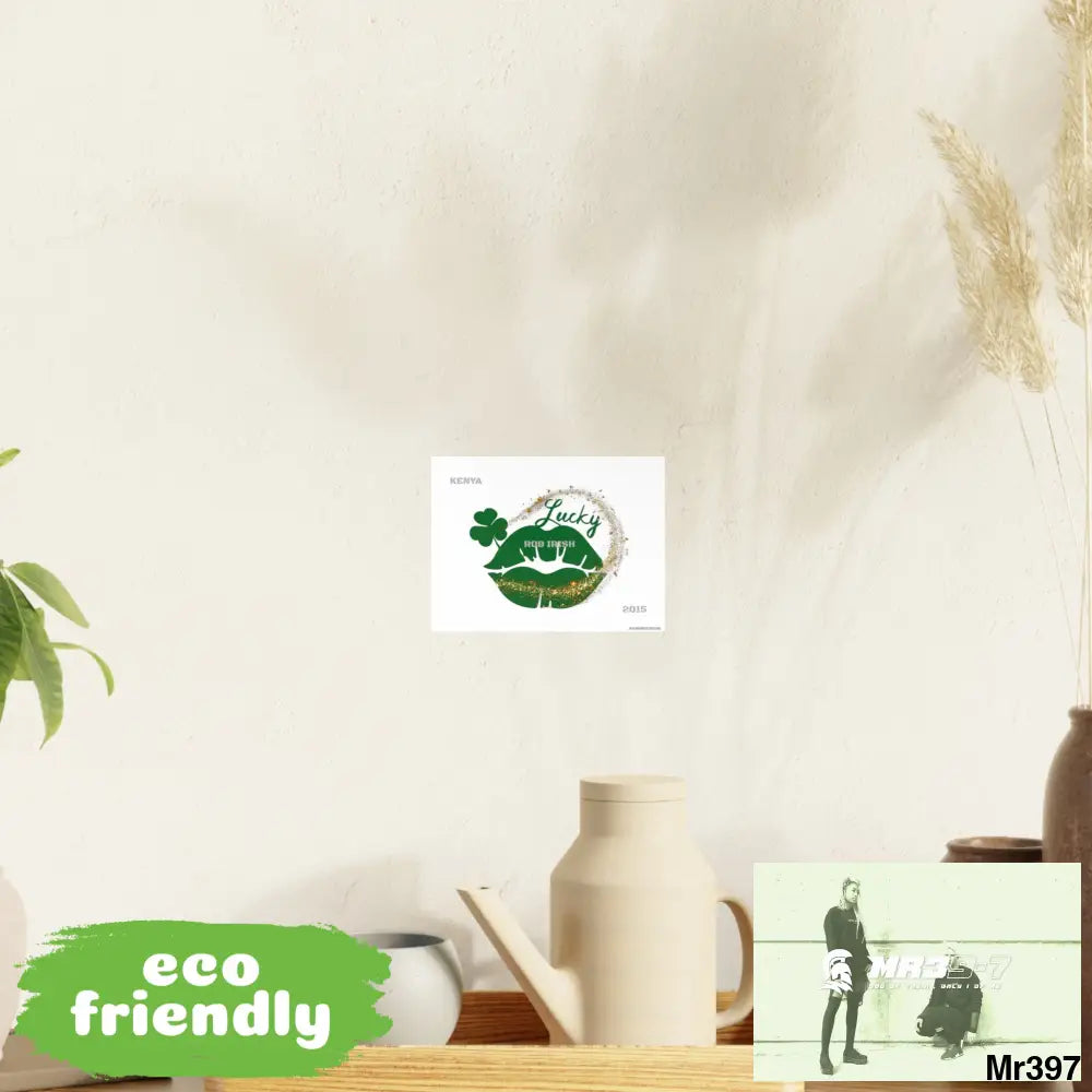 Luck of the Irish - Rob Irish Kenya 2015 Photo Art Paper Posters 8’’ x 6’’ (Horizontal) / Satin Poster