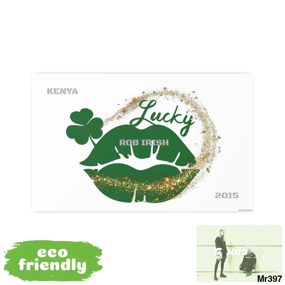 Luck of the Irish - Rob Irish Kenya 2015 Photo Art Paper Posters Poster