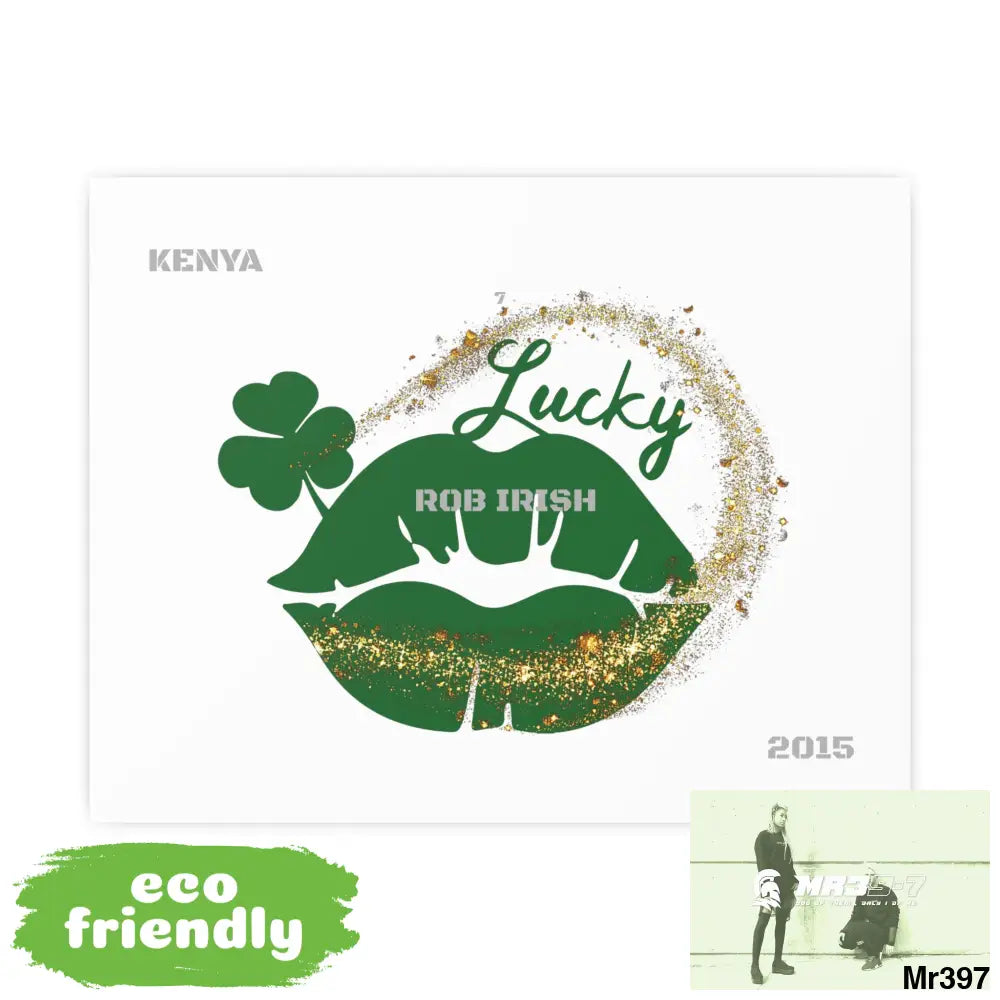 Luck of the Irish - Rob Irish Kenya 2015 Photo Art Paper Posters Poster