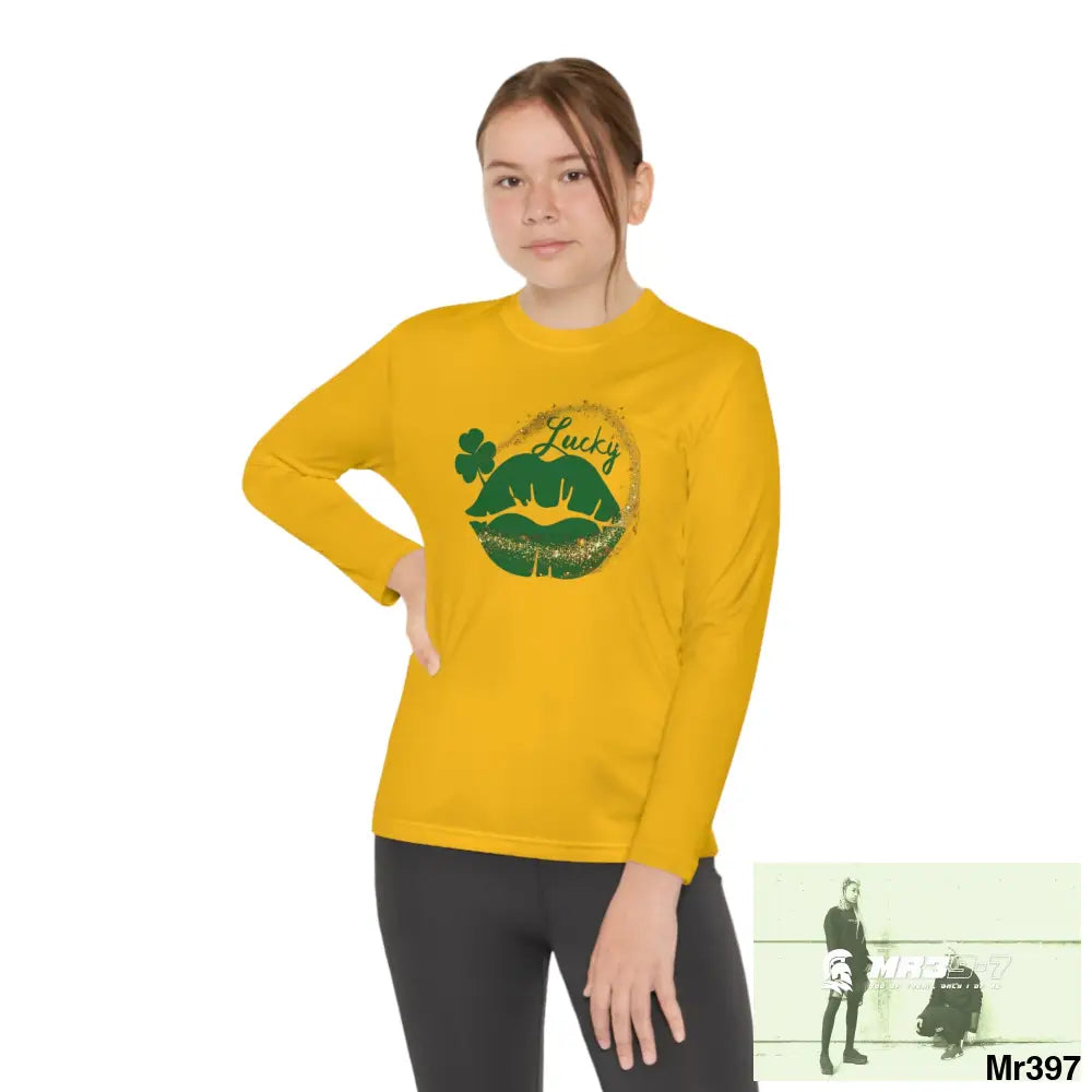 Luck of the Irish Youth Long Sleeve Competitor Tee Kids clothes