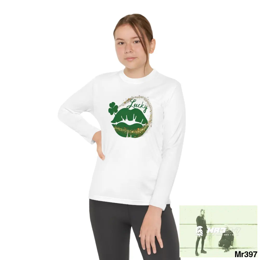 Luck of the Irish Youth Long Sleeve Competitor Tee Kids clothes