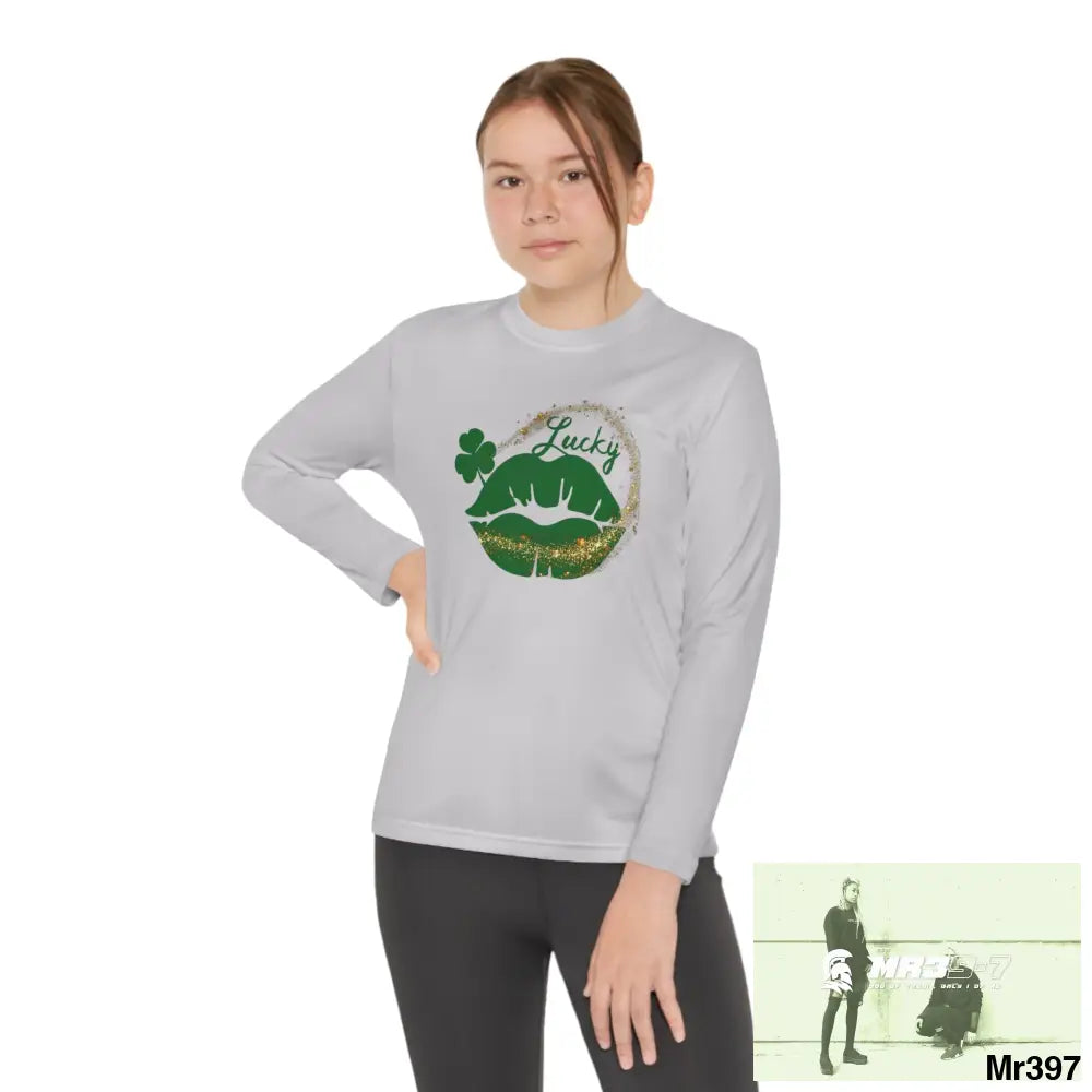 Luck of the Irish Youth Long Sleeve Competitor Tee Kids clothes
