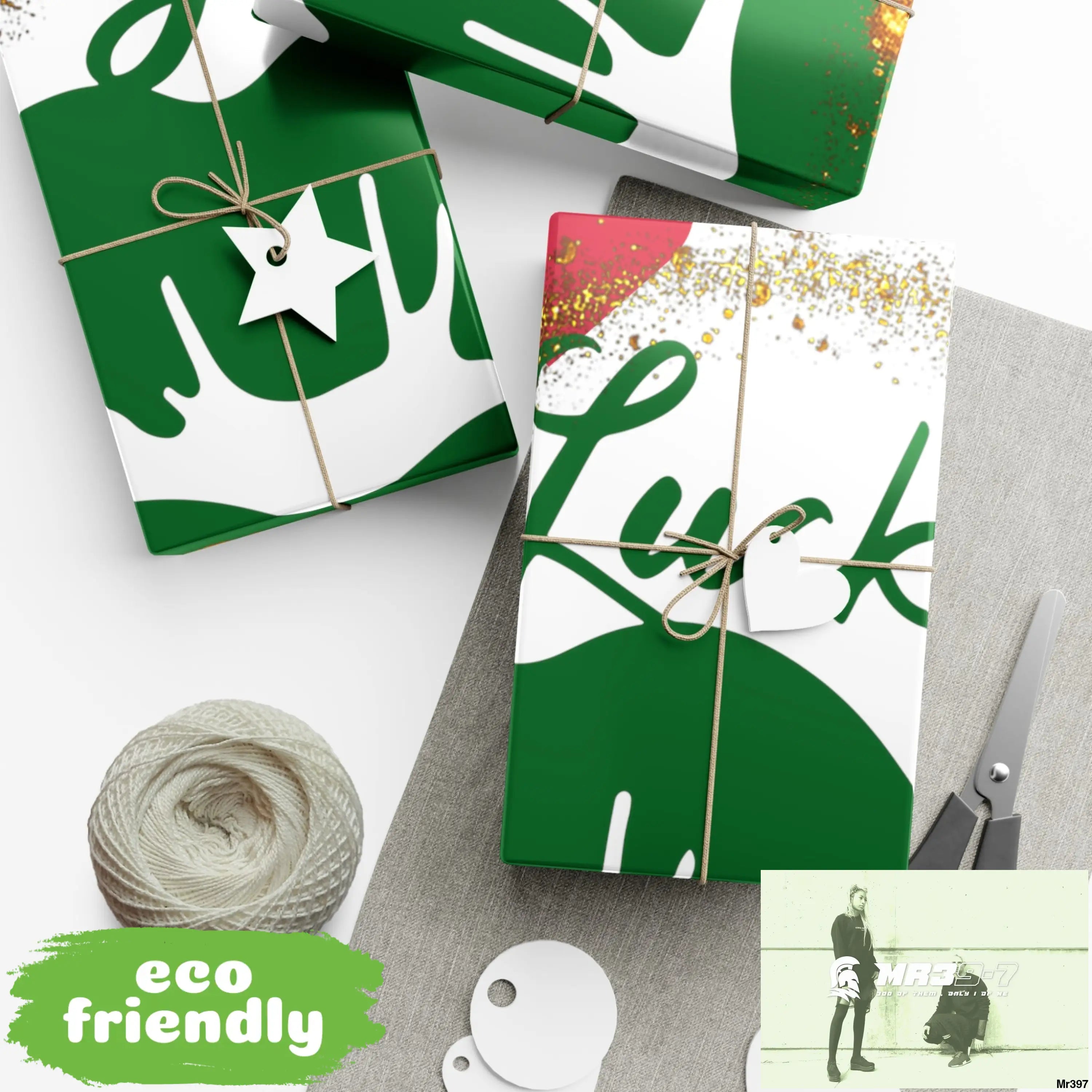 Lucky Irish 7 Love Gift Wrap Papers Home Decor