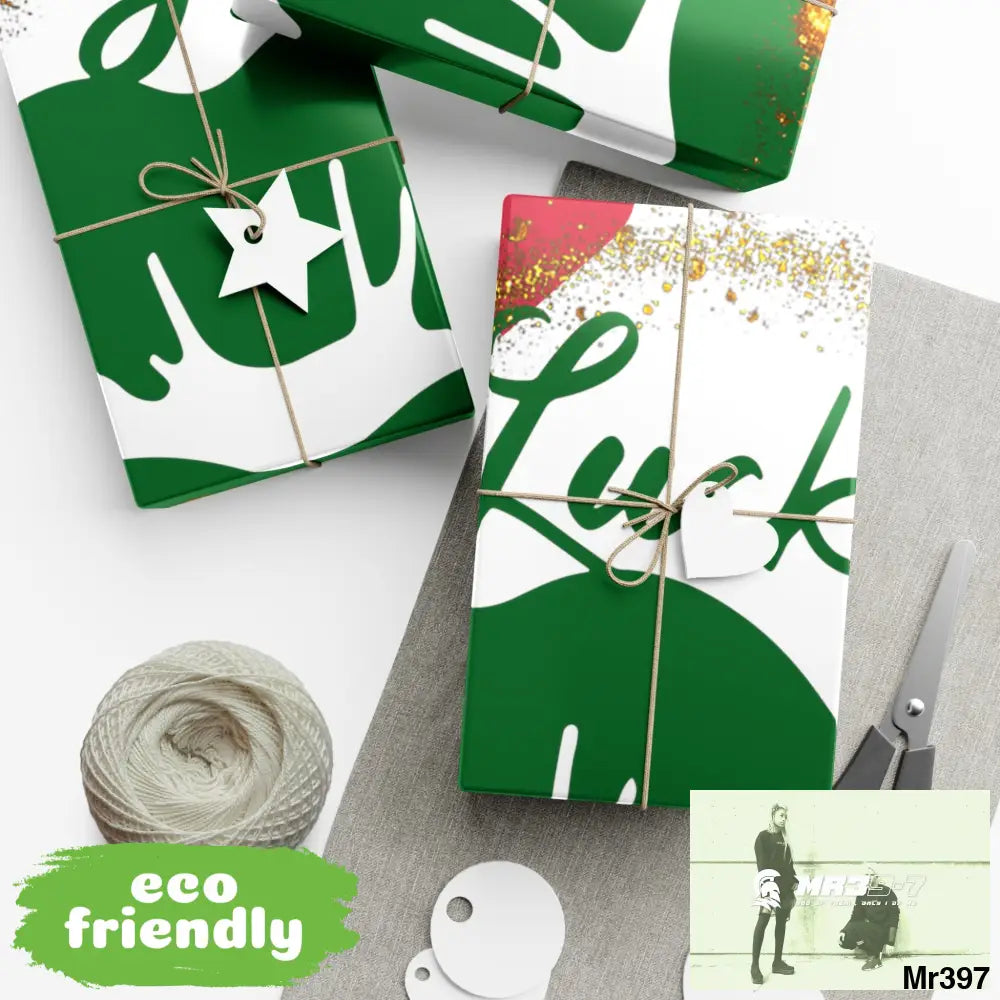 Lucky Irish 7 Love Gift Wrap Papers Home Decor