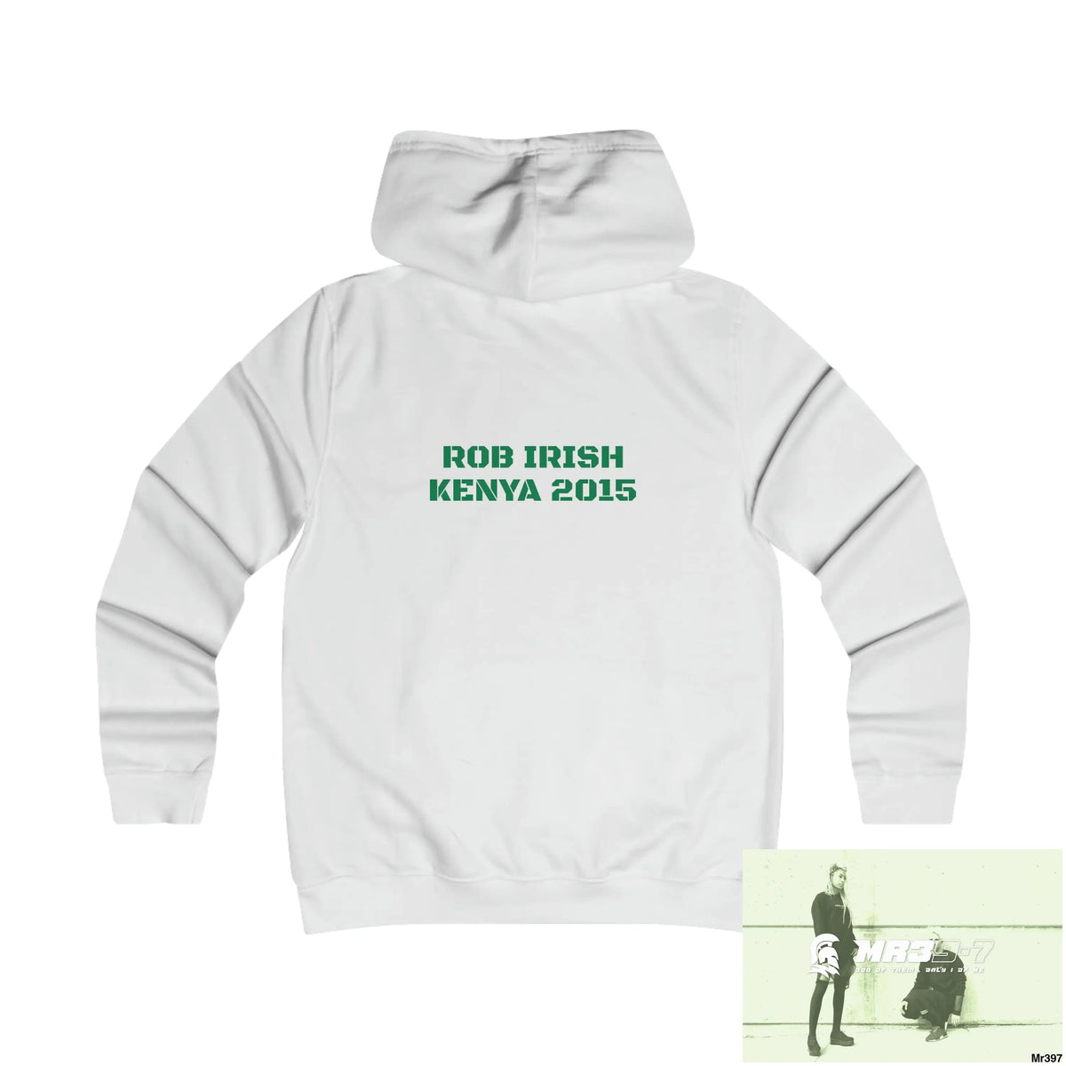Lucky Irish Kenya 2015 Rob Irish Girlie College Hoodie Hoodie
