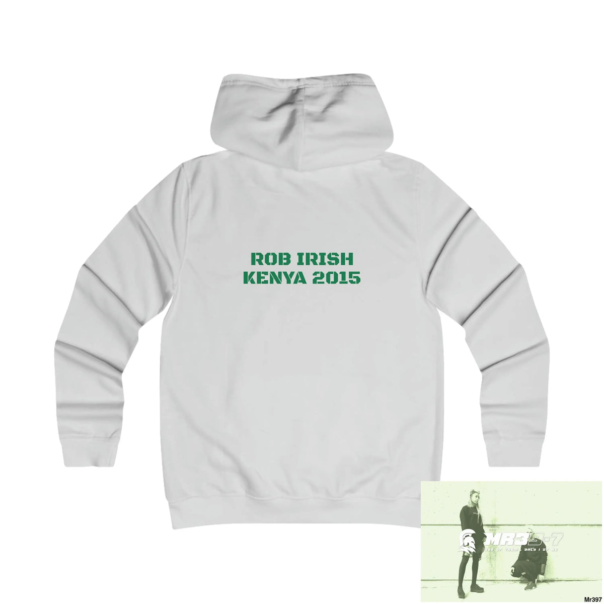 Lucky Irish Kenya 2015 Rob Irish Girlie College Hoodie Hoodie
