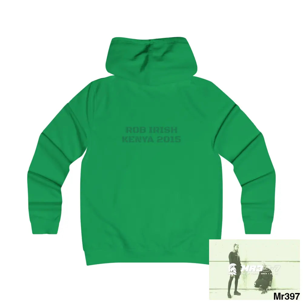 Lucky Irish Kenya 2015 Rob Irish Girlie College Hoodie Hoodie