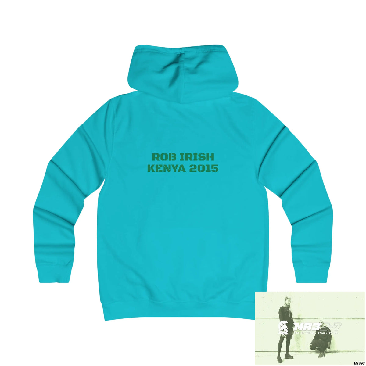 Lucky Irish Kenya 2015 Rob Irish Girlie College Hoodie Hoodie